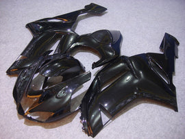 All Black No decals - NINJA ZX-6R 07-08 Fairing Kit