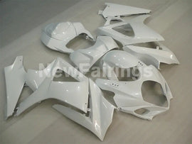All White No decals - GSX - R1000 07 - 08 Fairing Kit