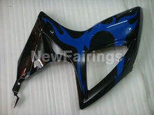Load image into Gallery viewer, Black and Blue Flame - GSX-R750 06-07 Fairing Kit Vehicles