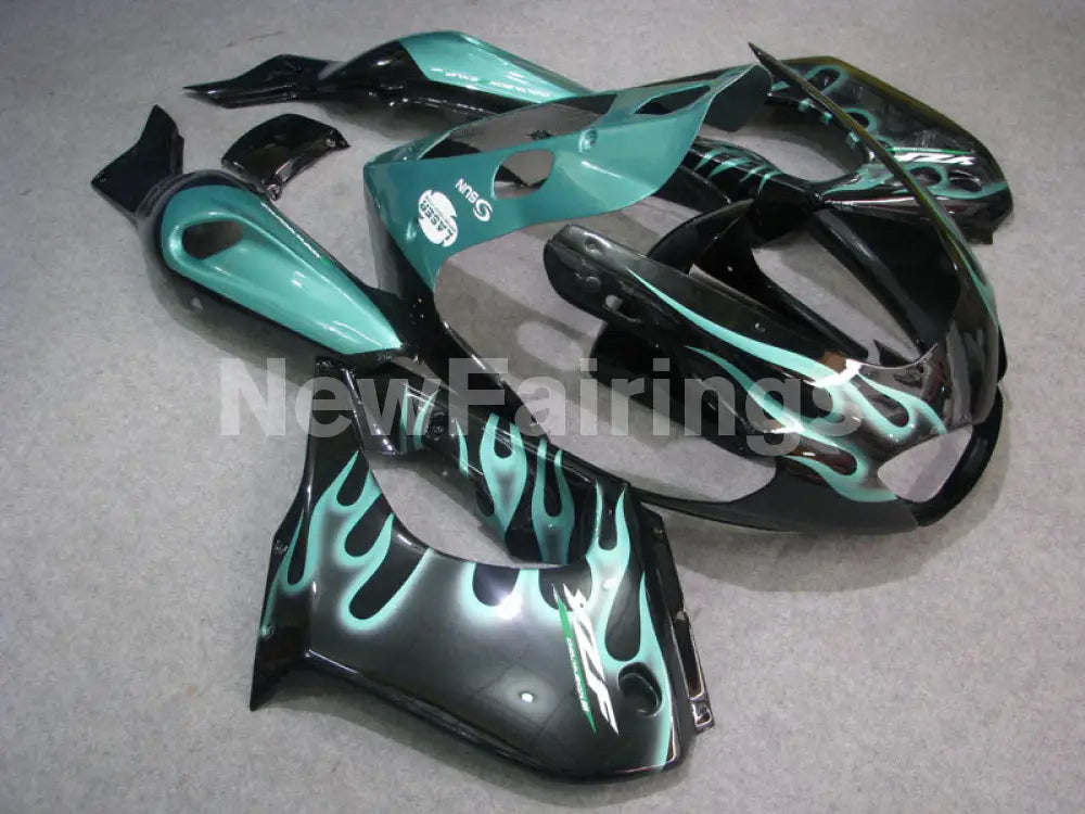 Black and Blue Flame - YZF1000R Thunderace 96-05 Fairing Kit Vehicles & Parts > Vehicle Parts & Accessories > Motor