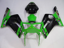 Load image into Gallery viewer, Black and Green Factory Style - NINJA ZX-6R 03-04 Fairing