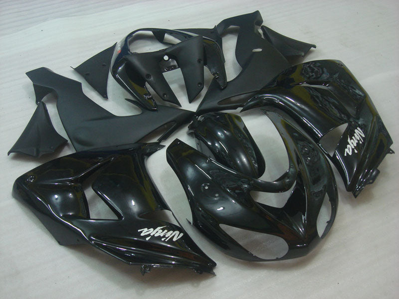 Black and Matte Black Factory Style - NINJA ZX-10R 06-07