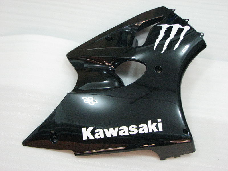 Black Monster - NINJA ZX-6R 00-02 Fairing Kit - Vehicles &