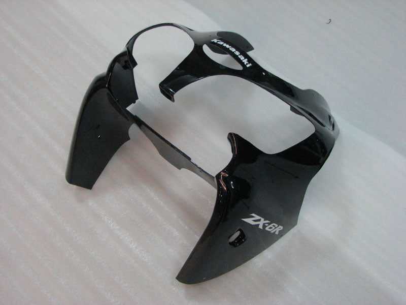 Black Monster - NINJA ZX-6R 00-02 Fairing Kit - Vehicles &