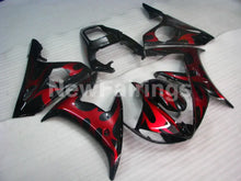 Load image into Gallery viewer, Black Red Factory Style - YZF-R6 03-04 Fairing Kit Vehicles &amp; Parts > Vehicle Parts &amp; Accessories > Motor Vehicle Parts