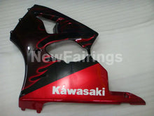 Load image into Gallery viewer, Black and Red Flame NINJA ZX 6R 00 02 Fairing Kit Vehicles