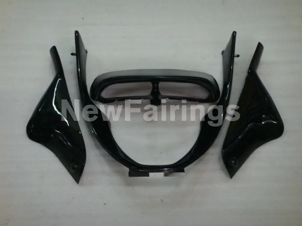 Black and Red Flame NINJA ZX 6R 00 02 Fairing Kit Vehicles