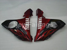 Load image into Gallery viewer, Black and Red Flame - YZF-R6 03-04 Fairing Kit Vehicles &amp; Parts > Vehicle Parts &amp; Accessories > Motor Vehicle Parts >