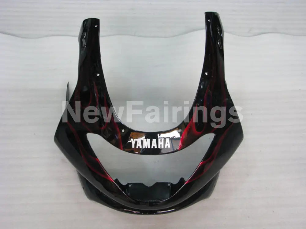 Black and Red Flame - YZF600R Thundercat 96-07 Fairing Kit Vehicles & Parts > Vehicle Parts & Accessories > Motor