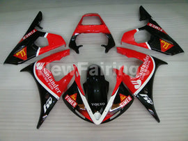 Black and Red Santander - YZF-R6 03-04 Fairing Kit Vehicles & Parts > Vehicle Parts & Accessories > Motor Vehicle Parts