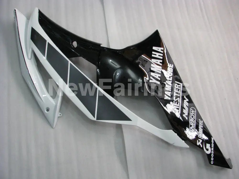 Black and White Factory Style - YZF-R6 08-16 Fairing Kit Vehicles & Parts > Vehicle Parts & Accessories > Motor Vehicle