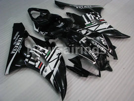 Black and White FIAT - YZF-R6 06-07 Fairing Kit Vehicles & Parts > Vehicle Parts & Accessories > Motor Vehicle Parts >