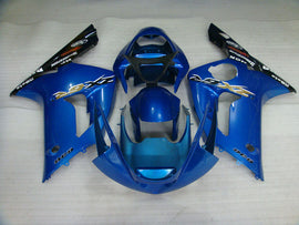 Blue and Black Factory Style - NINJA ZX-6R 03-04 Fairing