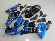 Load image into Gallery viewer, Blue and Black Monster - NINJA ZX-6R 05-06 Fairing Kit