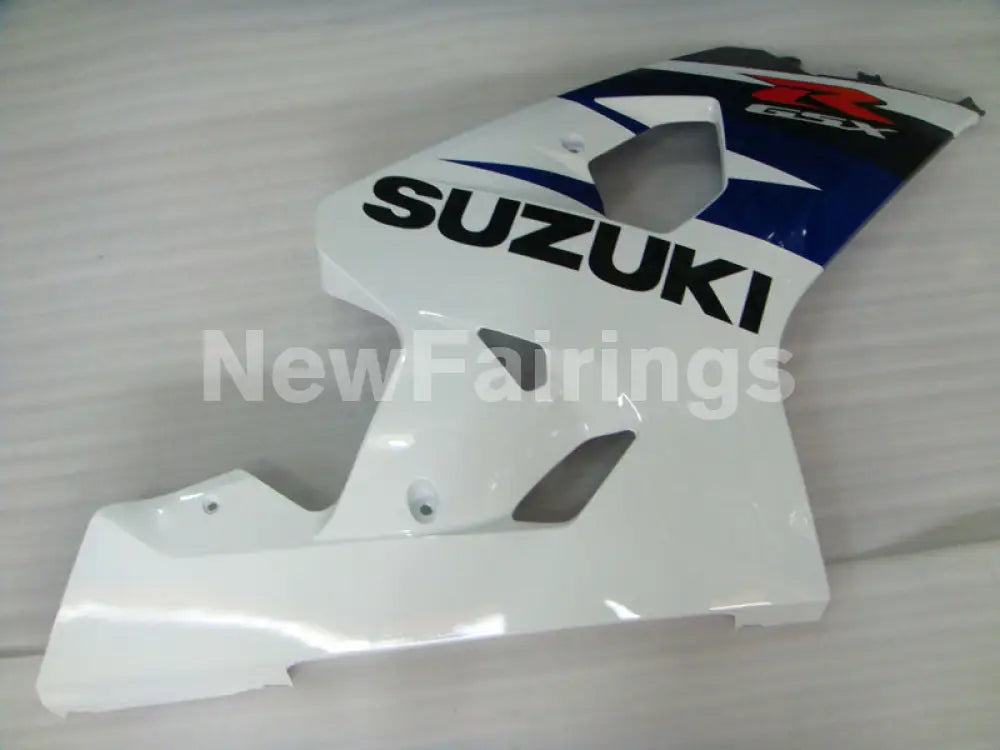 Blue and Black White Factory Style - GSX-R750 04-05 Fairing