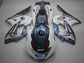 Blue White Factory Style - YZF600R Thundercat 96-07 Fairing Kit Vehicles & Parts > Vehicle Parts & Accessories > Motor