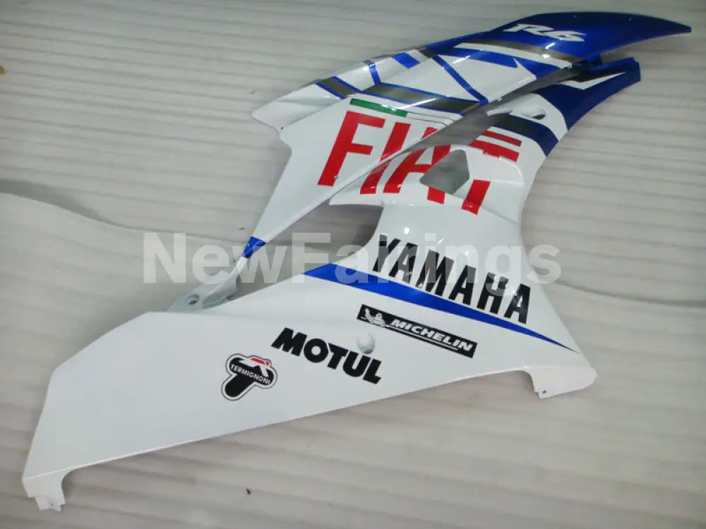 Blue White FIAT - YZF-R6 06-07 Fairing Kit Vehicles & Parts > Vehicle Parts & Accessories > Motor Vehicle Parts > Motor