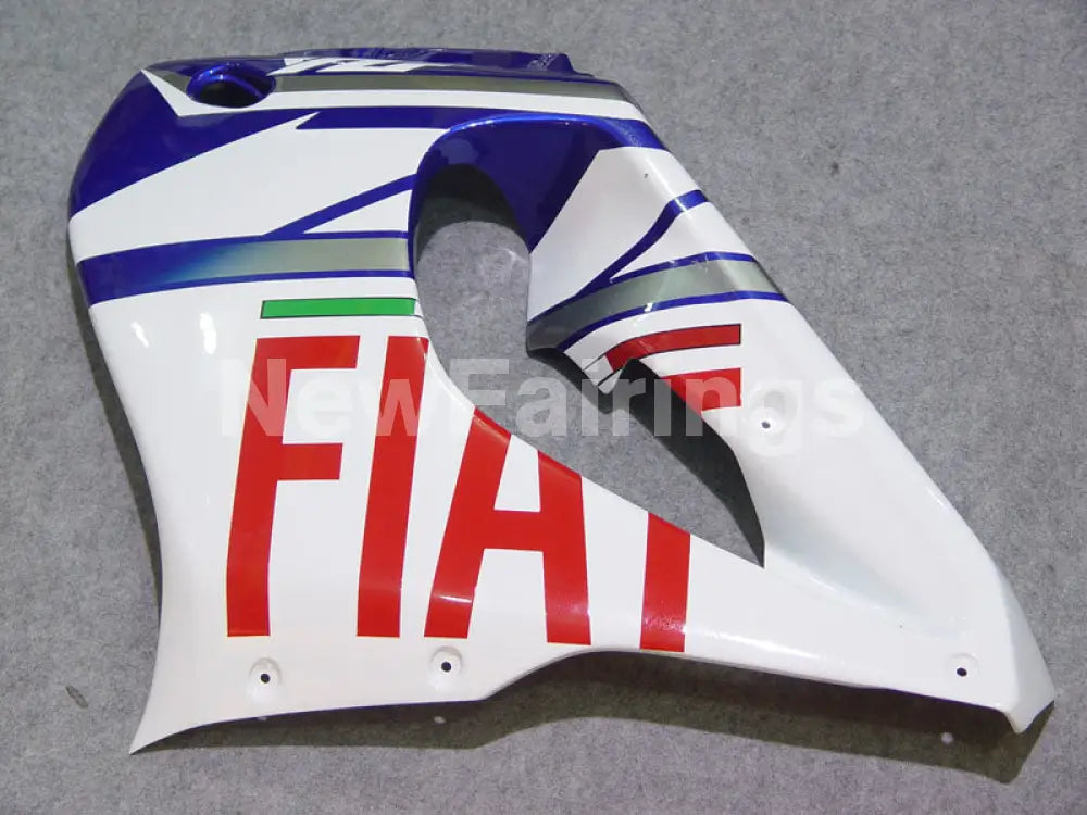 Blue and White FIAT - YZF1000R Thunderace 96-05 Fairing Kit Vehicles & Parts > Vehicle Parts & Accessories > Motor
