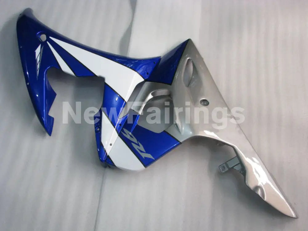 Blue and White Grey Factory Style - YZF-R6 03-04 Fairing Kit Vehicles & Parts > Vehicle Parts & Accessories > Motor