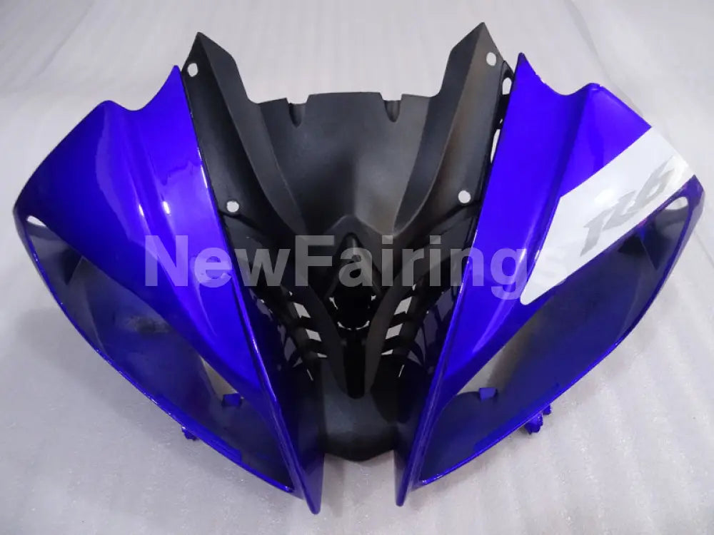 Blue White and Matte Black Factory Style - YZF-R6 08-16 Fairing Kit Vehicles & Parts > Vehicle Parts & Accessories >