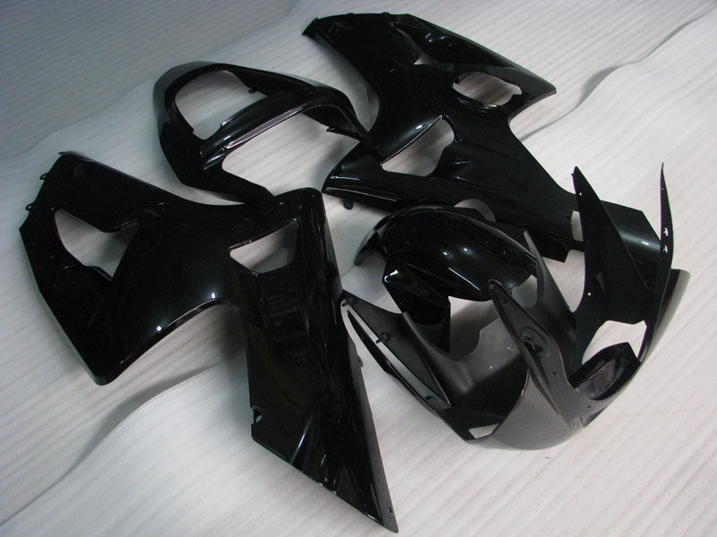 Gloss Black No decals - NINJA ZX-6R 03-04 Fairing Kit