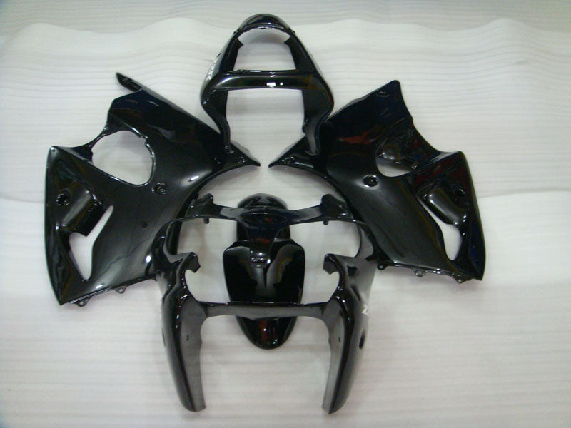 Gloss Black Factory Style - NINJA ZX-6R 00-02 Fairing Kit