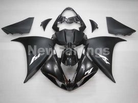 Gloss Black Matte Black Factory Style - YZF-R1 12-14