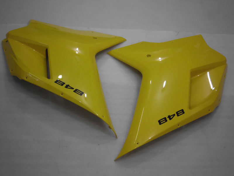 Gloss Yellow Factory Style - Ducati 848 07-11 Fairing Kit