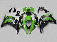 Load image into Gallery viewer, Green with Black Factory Style - NINJA ZX-10R 16-20 Fairing