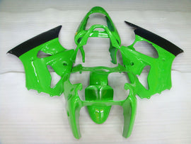 Green and Black Factory Style - NINJA ZX-6R 00-02 Fairing