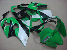 Load image into Gallery viewer, Green Black Factory Style - NINJA ZX-6R 00-02 Fairing Kit