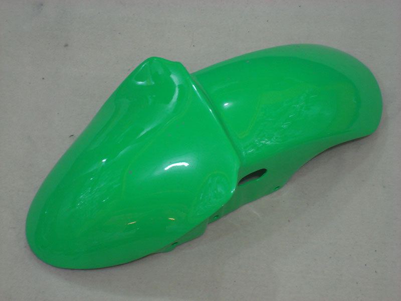 Green Black Factory Style - NINJA ZX-6R 00-02 Fairing Kit