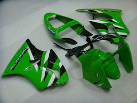 Green and Black Factory Style - NINJA ZX-6R 00-02 Fairing