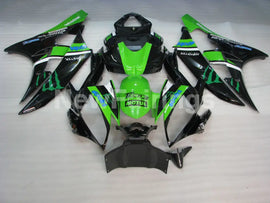 Green and Black Monster - YZF-R6 06-07 Fairing Kit Vehicles & Parts > Vehicle Parts & Accessories > Motor Vehicle Parts