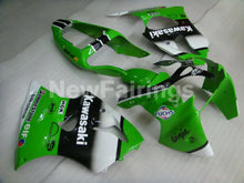 Load image into Gallery viewer, Green and Black White FUCHS NINJA ZX 6R 00 02 Fairing Kit
