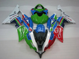 Green and Blue Red FIAT - YZF-R6 08-16 Fairing Kit Vehicles & Parts > Vehicle Parts & Accessories > Motor Vehicle Parts