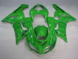 Green Flame - NINJA ZX-6R 05-06 Fairing Kit - Vehicles &