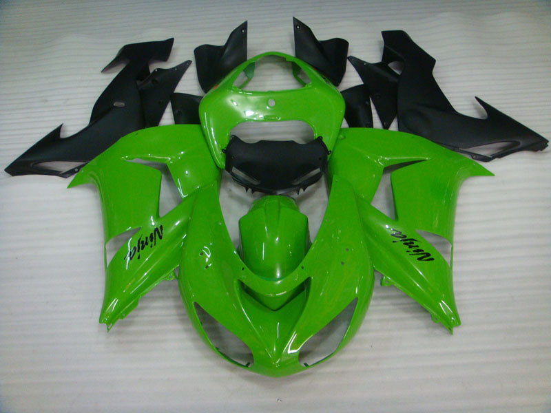Green and Matte Black Factory Style - NINJA ZX-10R 06-07