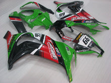 Load image into Gallery viewer, Green and Red Black Motocard - NINJA ZX-10R 11-15 Fairing