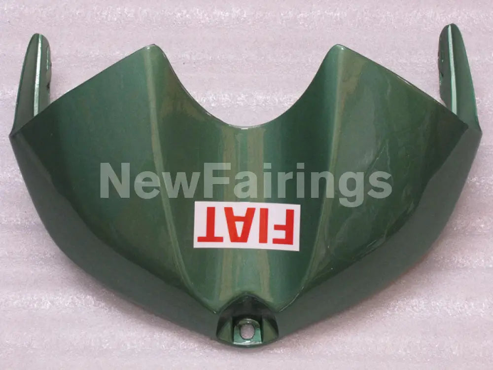 Green and White FIAT - YZF-R6 08-16 Fairing Kit Vehicles & Parts > Vehicle Parts & Accessories > Motor Vehicle Parts >