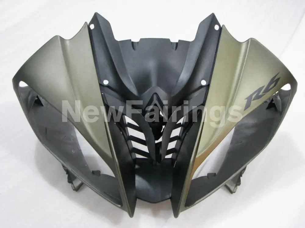 Matte Army Green and Matte Black Factory Style - YZF-R6 08-16 Fairing Kit Vehicles & Parts > Vehicle Parts &