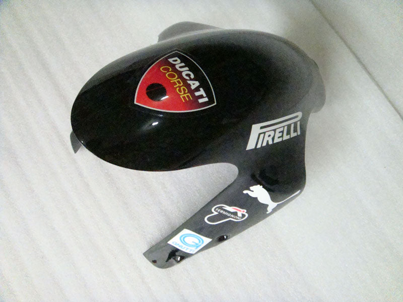 Number 21 Red and White Black Star - Ducati 1098 07-11