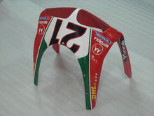 Load image into Gallery viewer, Number 21 Red and White Shell - Ducati 748/916/996/998