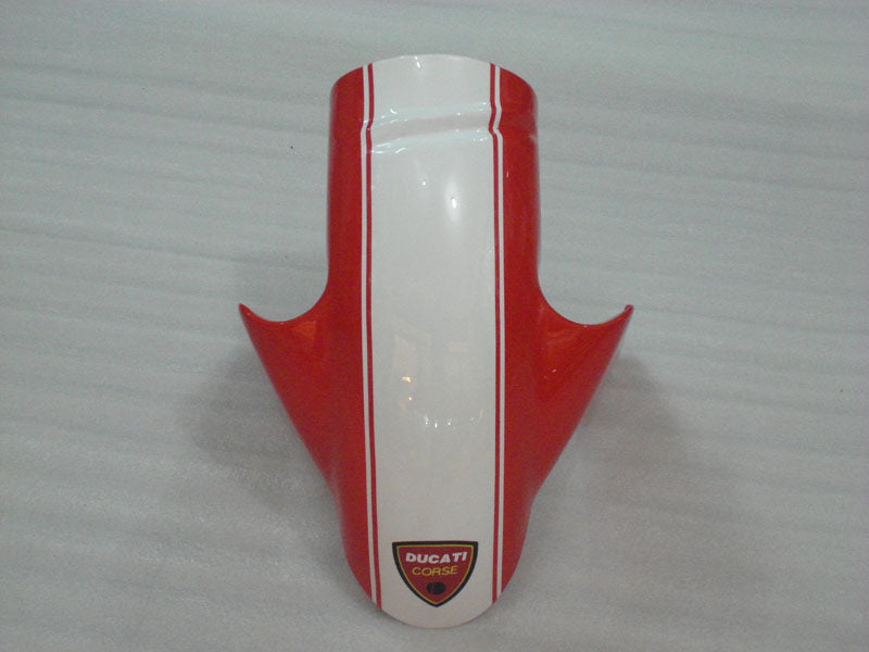 Number 21 Red and White Shell - Ducati 748/916/996/998