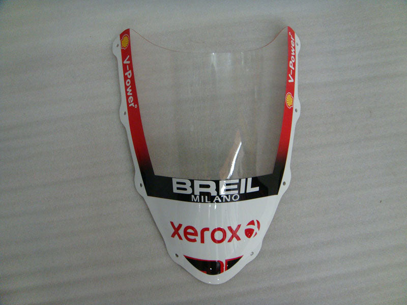 Number 21 Red and White Star - Ducati 1098 07-11 Fairing