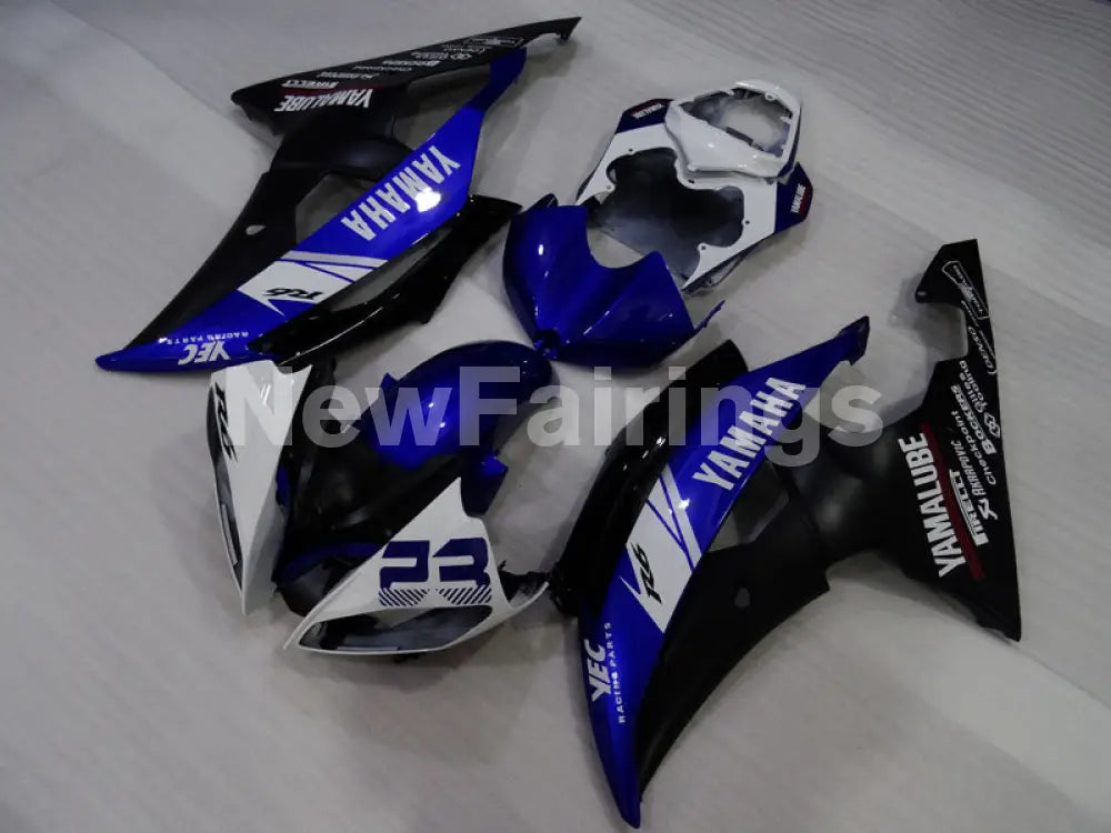 Number 23 Blue White Black Factory Style - YZF-R6 08-16 Fairing Kit Vehicles & Parts > Vehicle Parts & Accessories >