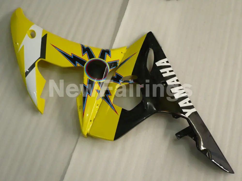 Number 46 Yellow and Black Sun Moon - YZF-R6 03-04 Fairing Kit Vehicles & Parts > Vehicle Parts & Accessories > Motor