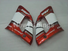 Load image into Gallery viewer, Orange and White Matte Black Factory Style - YZF-R6 98-02 Fairing Kit Vehicles &amp; Parts > Vehicle Parts &amp; Accessories >