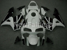 Pearl White and Black Factory Style - CBR600RR 03-04 Fairing