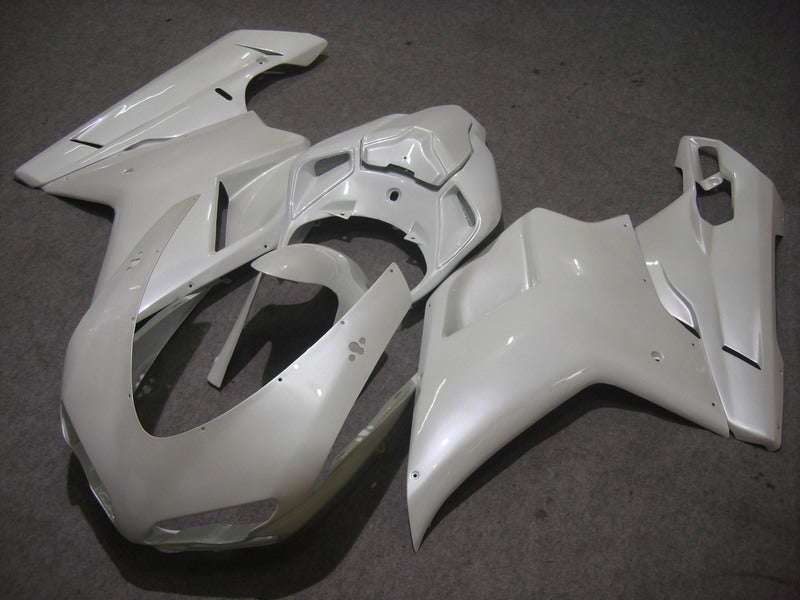 Pearl White Factory Style - Ducati 848/1098/1198 07-11